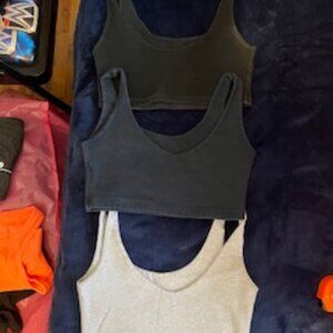 Brandy Melville Lydia  Crop Tank All 3 for $28